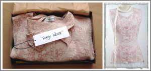 Ivey Abitz vest in a box ready to ship