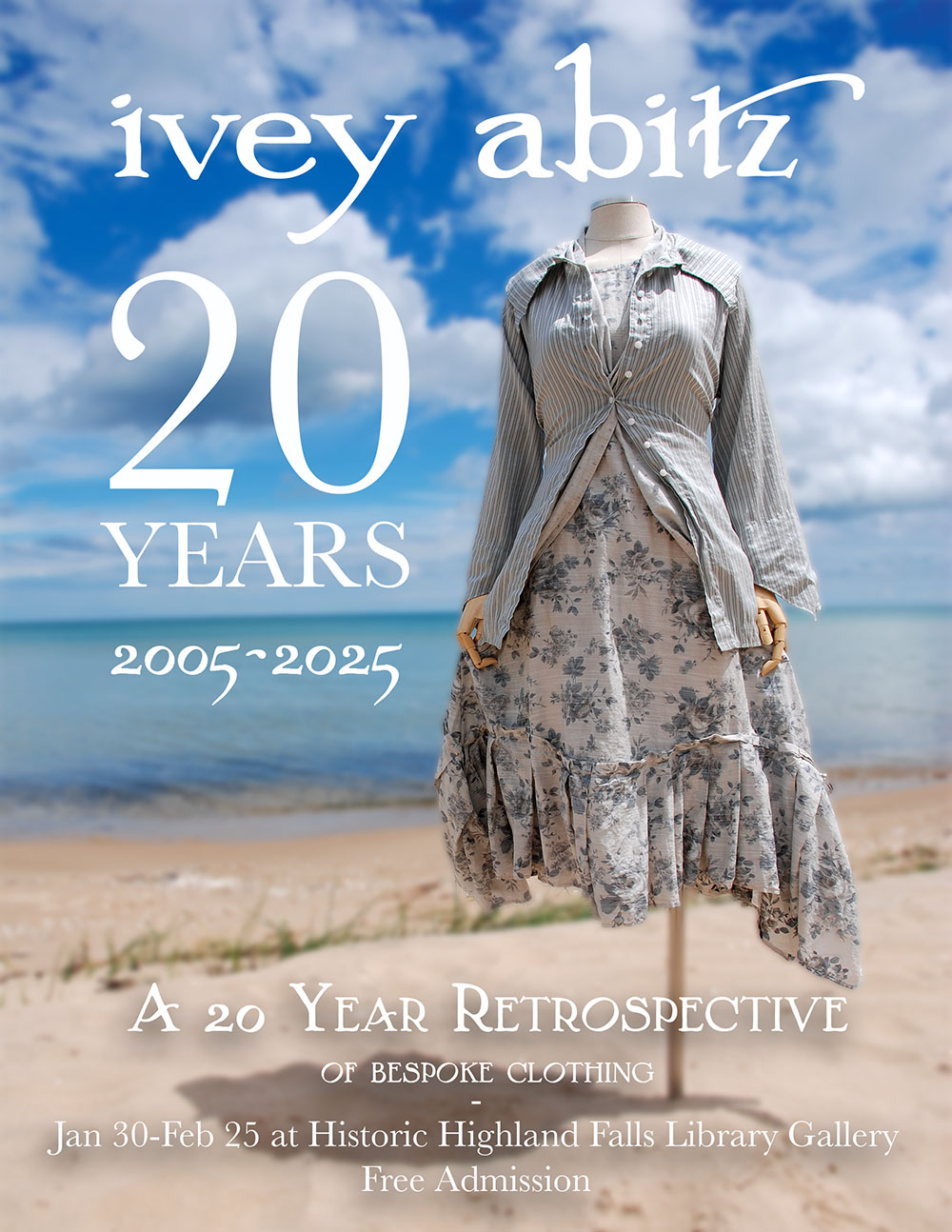 Ivey Abitz 20 year retrospective poster